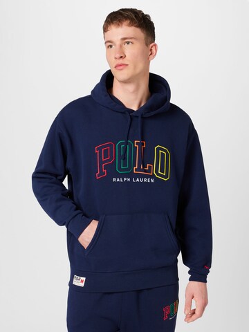 Polo Ralph Lauren Sweatshirt in Blauw: voorkant