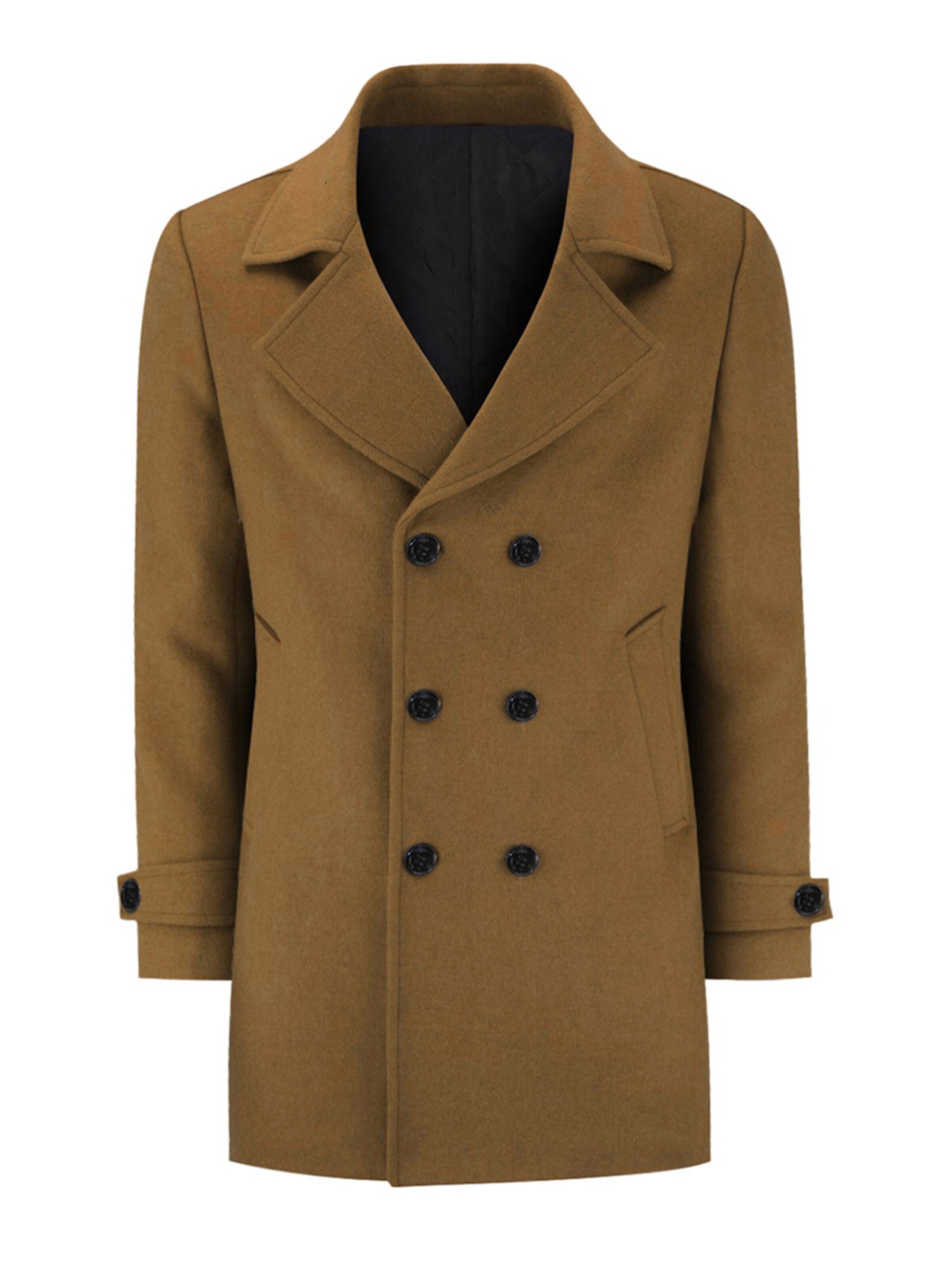 YOUTHUP Winter Coat in Brown