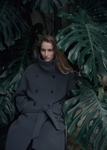 MANGO Between-Seasons Coat 'Balmes' in Grey