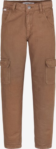 Calvin Klein Jeans Loose fit Jeans in Brown: front