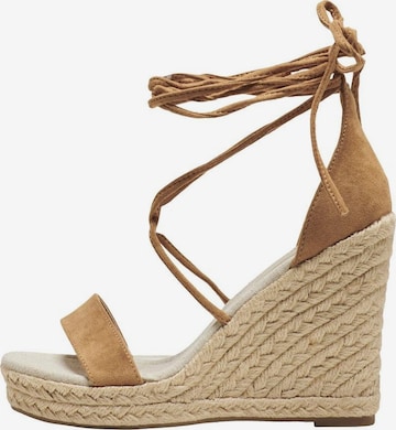 ONLY Sandals 'AMELIA' in Brown: front