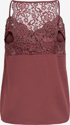 Top di ONLY in rosso