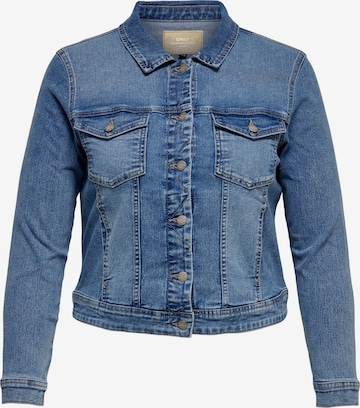 ONLY Carmakoma Prehodna jakna 'Wespa' | modra barva: sprednja stran