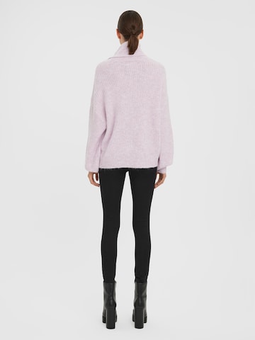 VERO MODA Sweater 'JULIE' in Purple