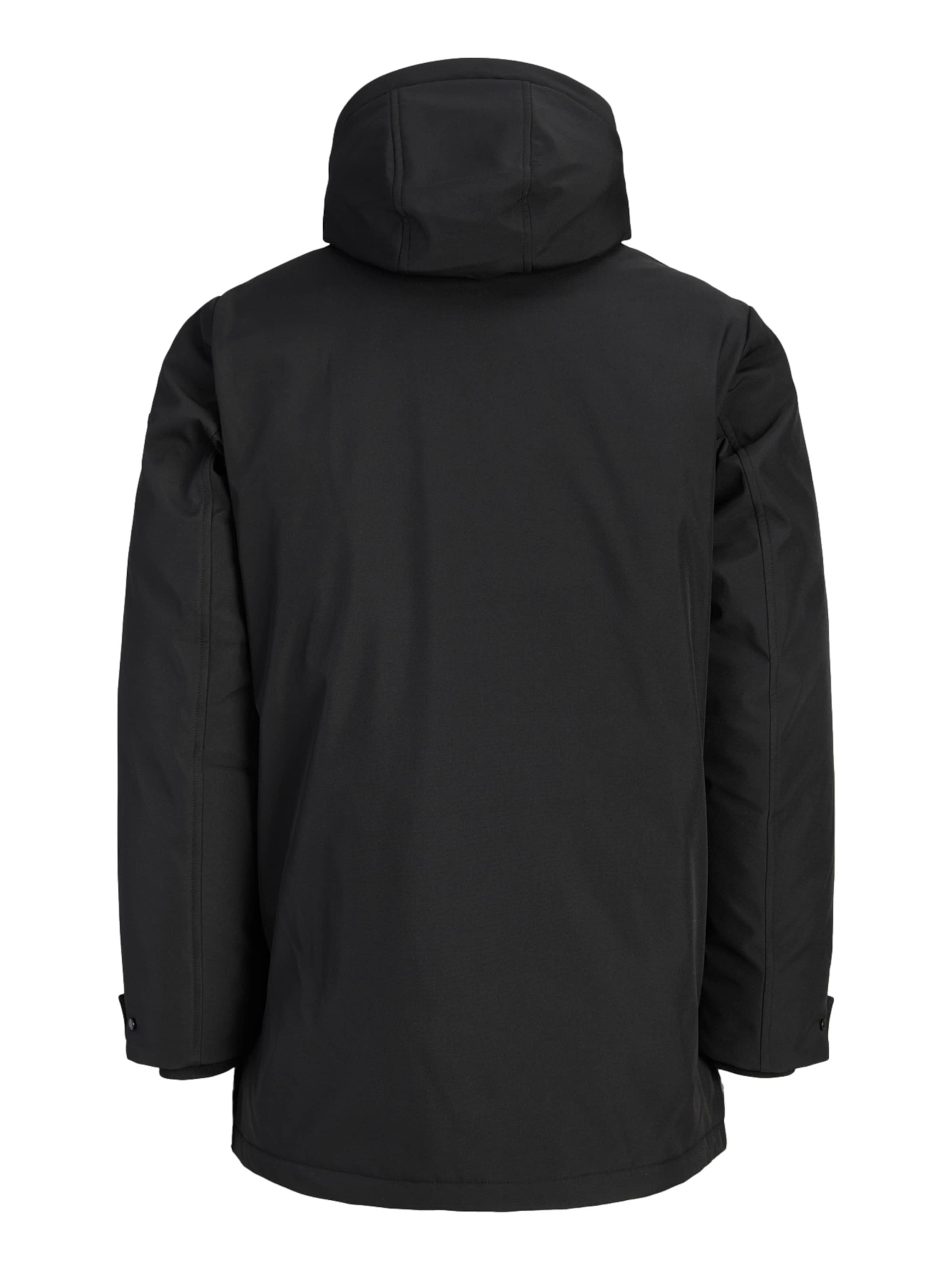 JACK & JONES Přechodová parka 'JJCLARK' – černá