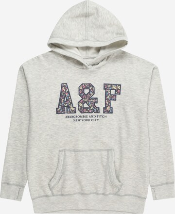 Sweat-shirt Abercrombie & Fitch en gris : devant