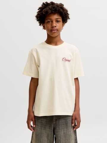 Jack & Jones Junior Shirt in Beige: front