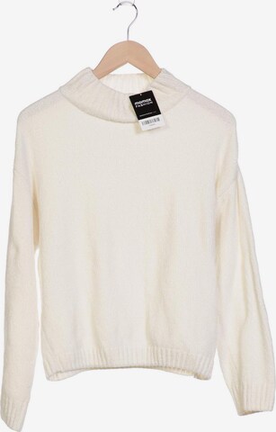Pull&Bear Sweater & Cardigan in L in White: front