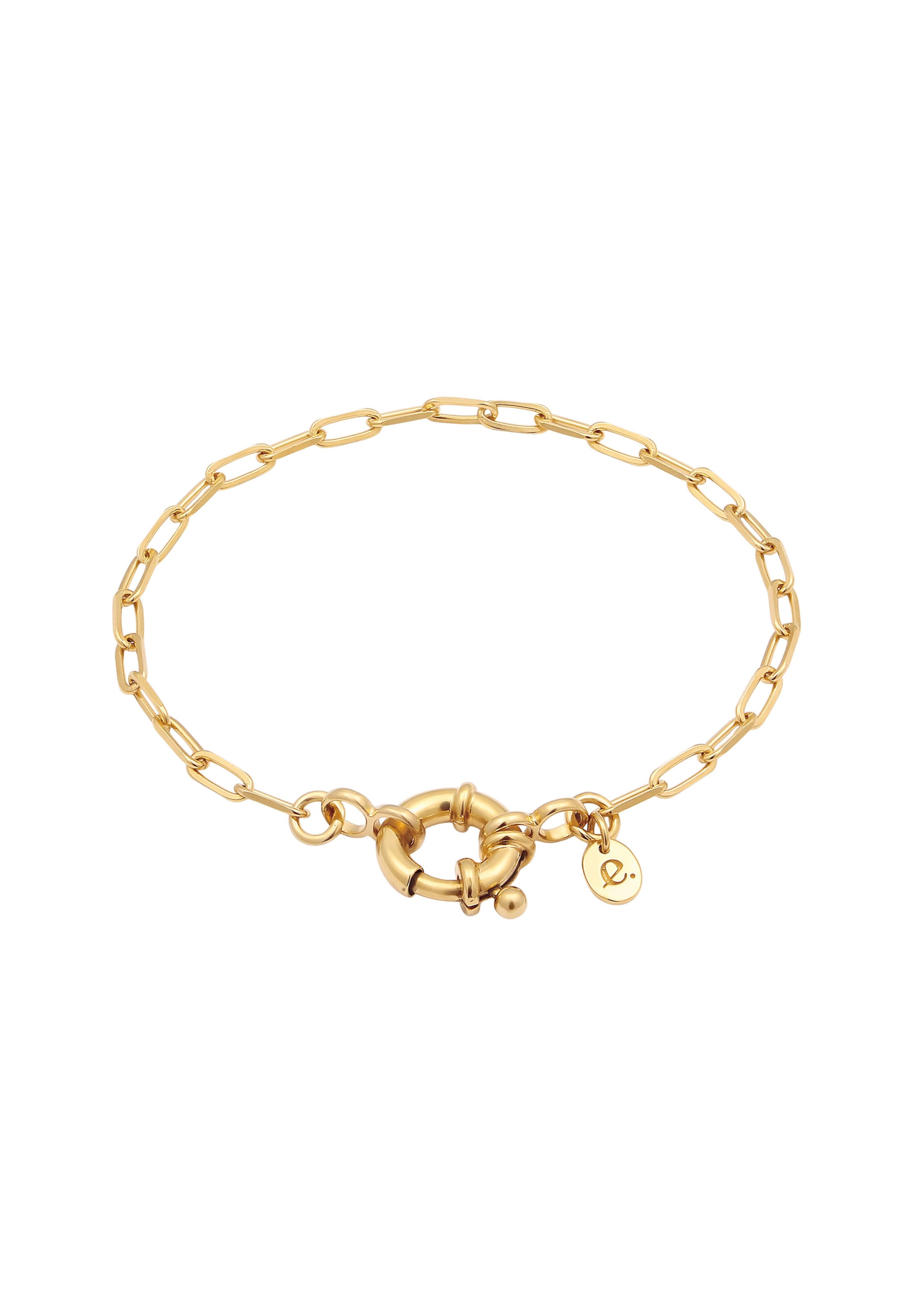 ELLI PREMIUM Armband in Gold: Vorderseite