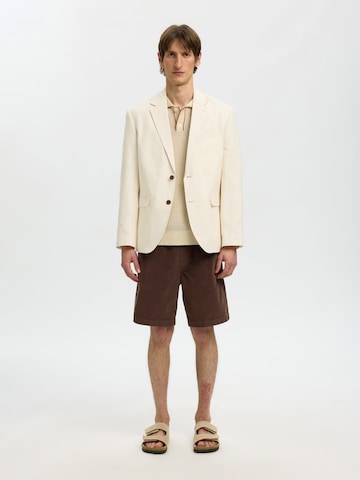 brūns SELECTED Standarta Bikses 'SLHJace'