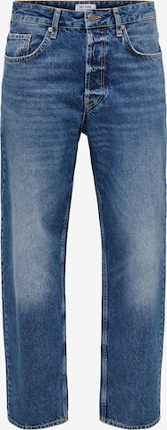 Only & Sons Regular Jeans 'Edge' in Blue: front