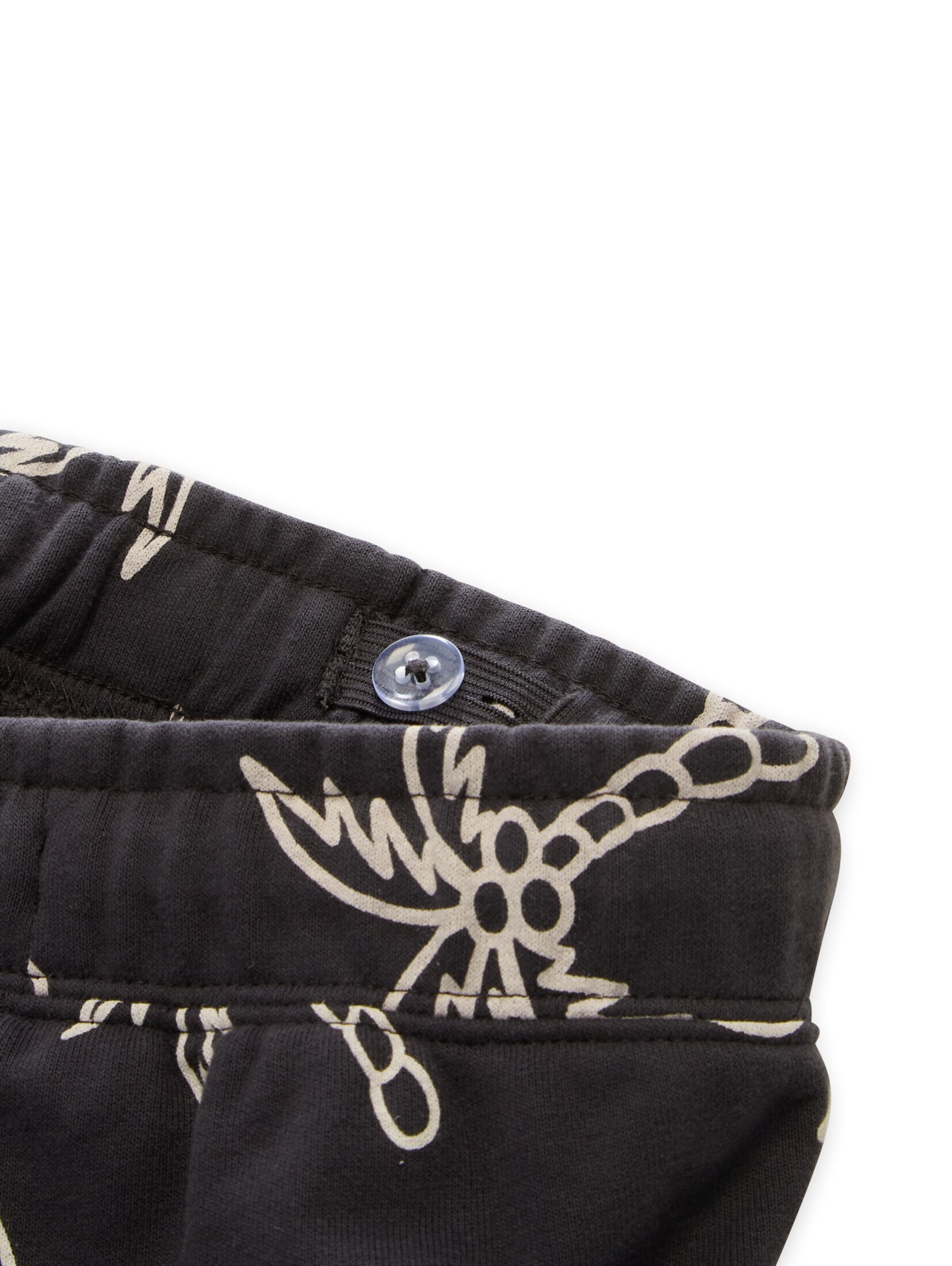 TOM TAILOR Loosefit Shorts in Schwarz