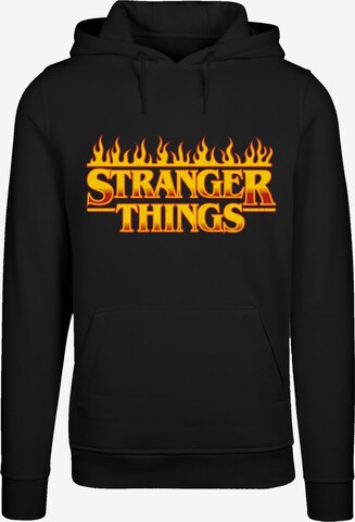 F4NT4STIC Sweatshirt 'Stranger Things Netflix TV Series' in Black