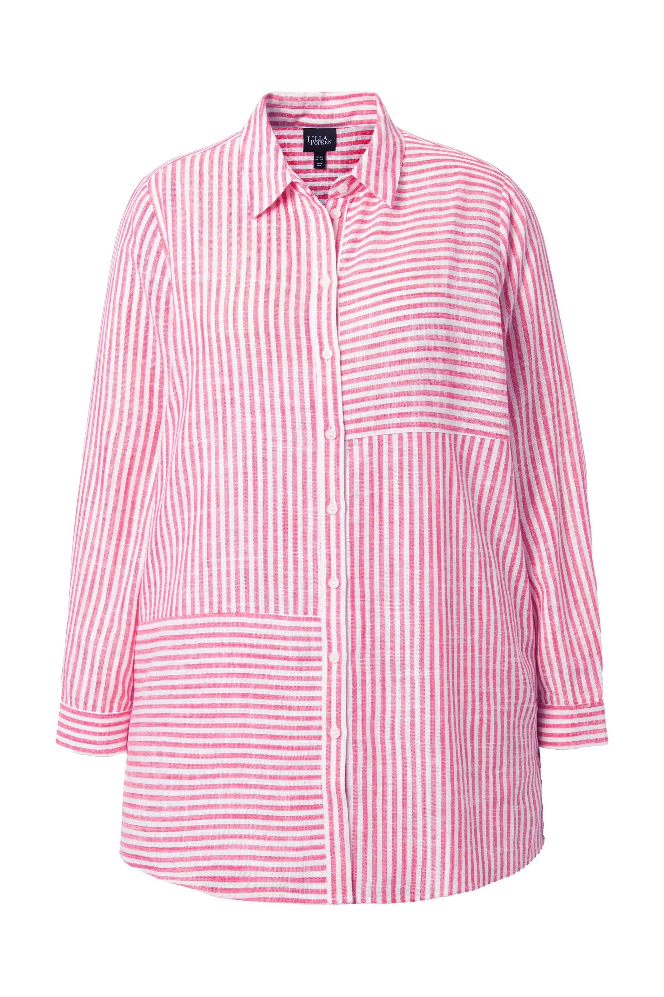 Ulla Popken Bluse in Pink: Vorderseite