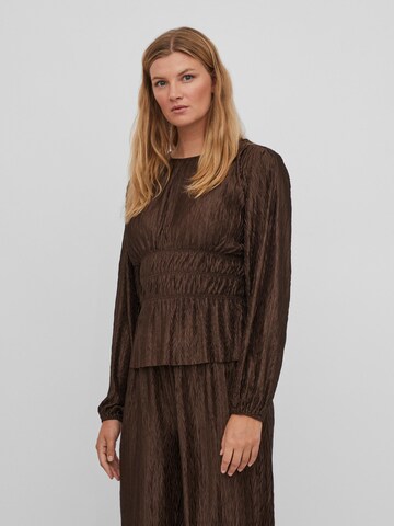 VILA Blouse 'Mirra' in Brown: front