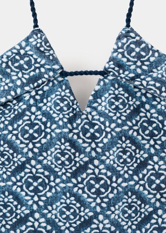 MANGO TEEN Summer Dress 'Ses' in Blue