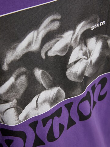 T-Shirt 'BERLIN' JACK & JONES en violet