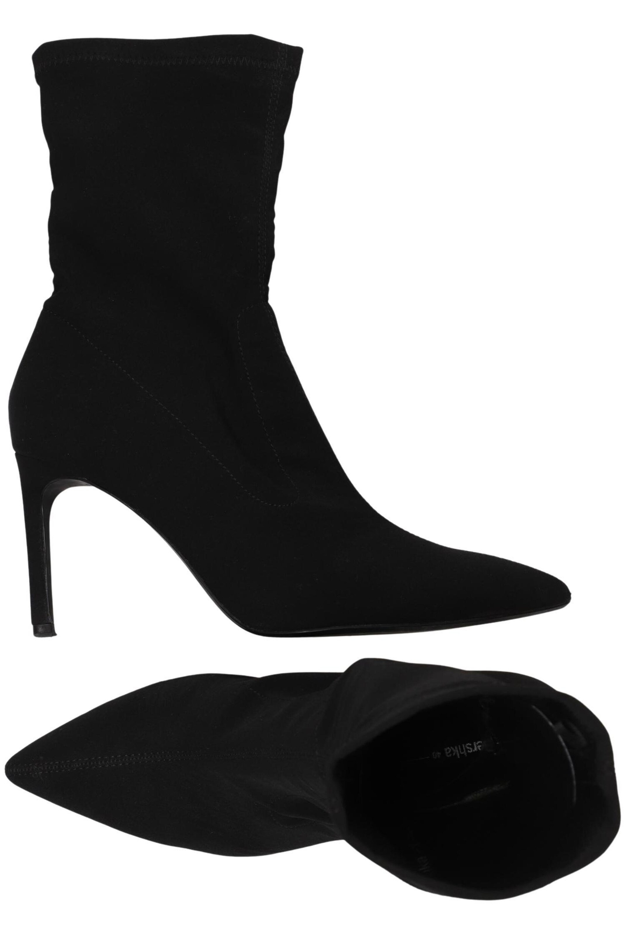 Bershka Stiefelette 40 in Schwarz: Vorderseite