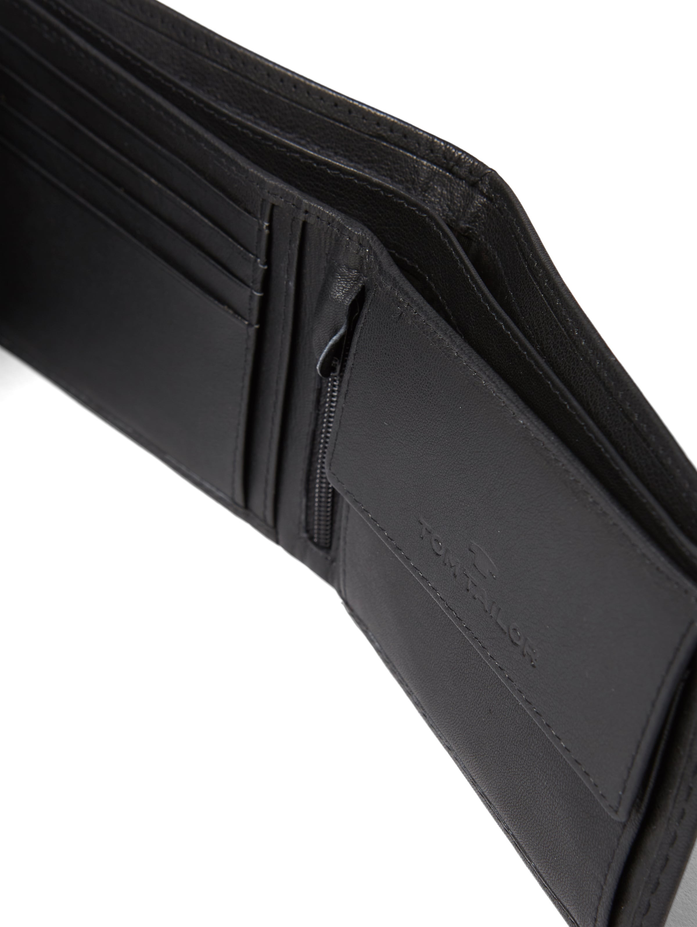 TOM TAILOR Портмоне 'Kai' в Черный