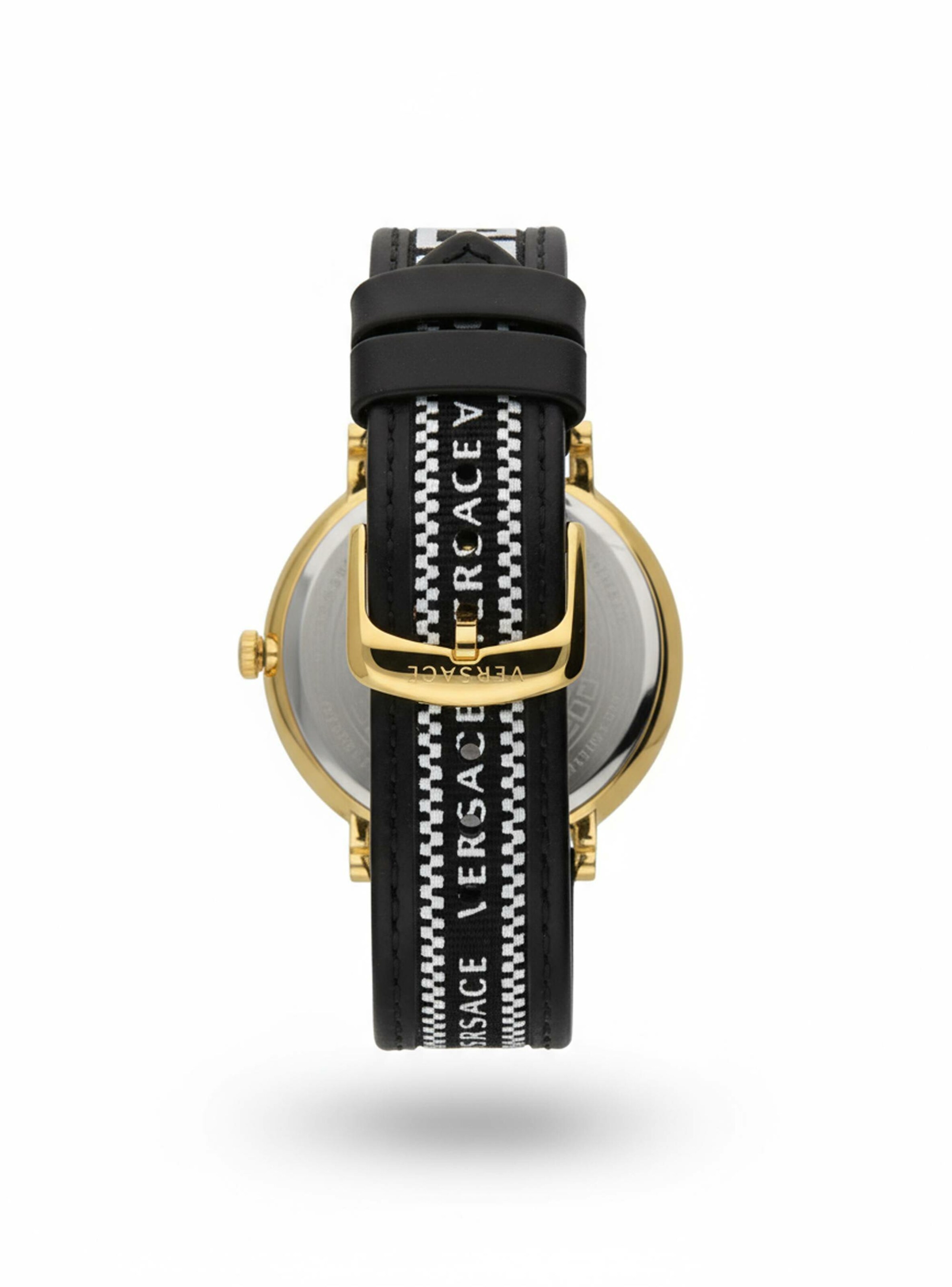 VERSACE Analoguhr 'V-Circle' in Blau