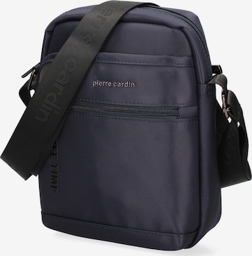 Borsa a tracolla di PIERRE CARDIN in blu: frontale