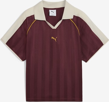 Maillot PUMA en rouge : devant