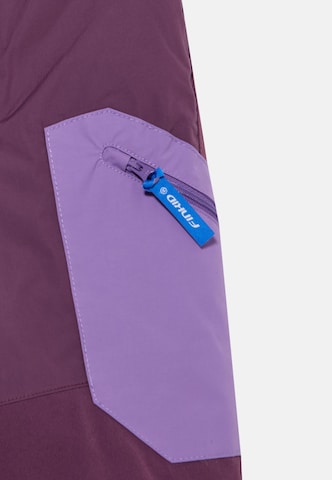 FINKID Regular Functionele broek 'TOBI' in Lila