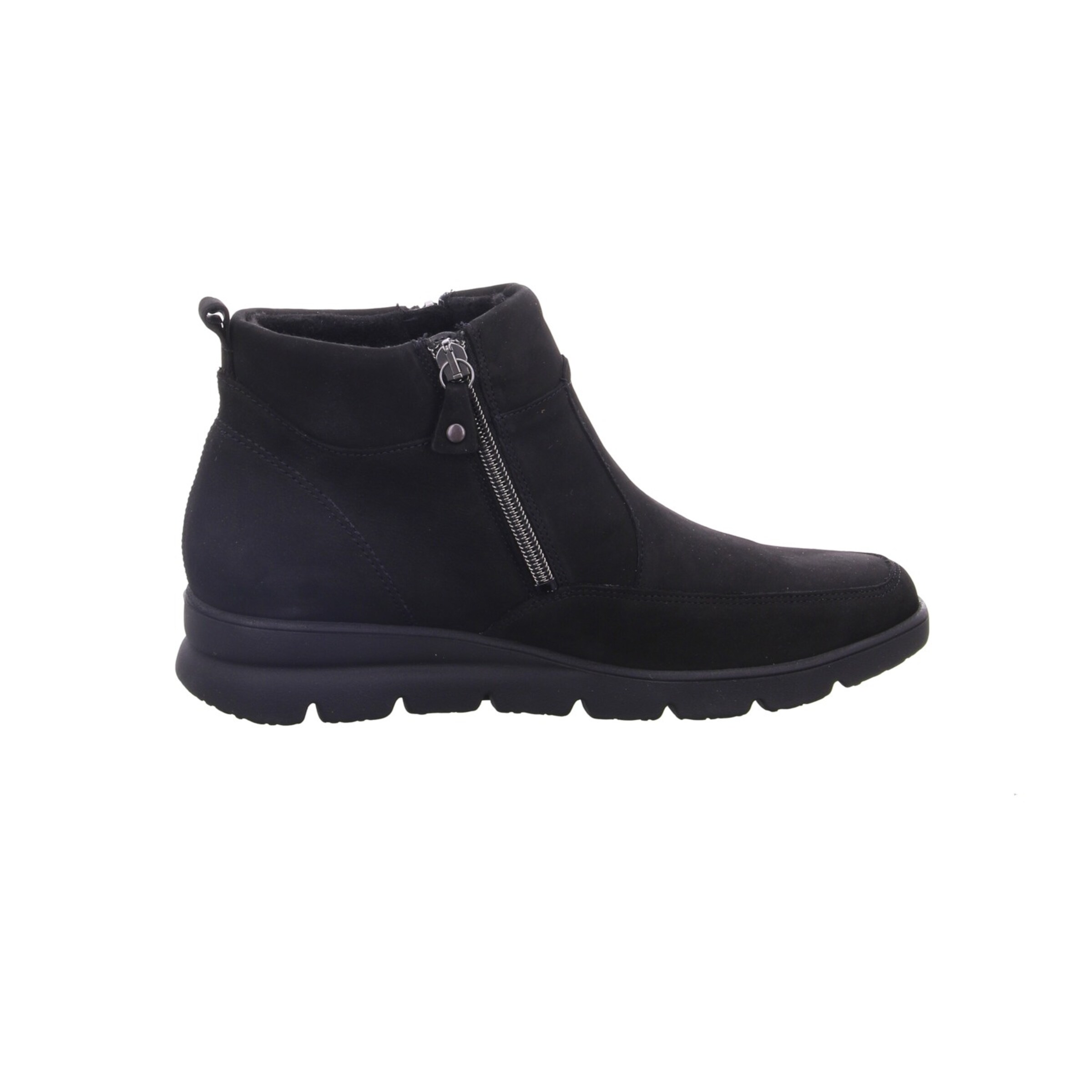 WALDLÄUFER Enkellaarsjes in Zwart