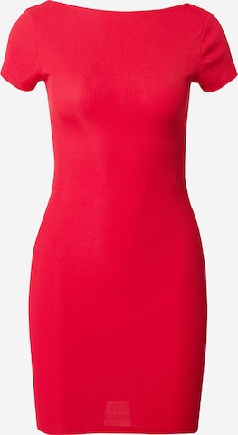 Nasty Gal Obleka | rdeča barva: sprednja stran