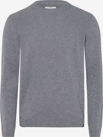 BRAX Sweater 'Rick' in Grey: front