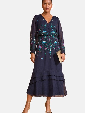 love & roses Shirt dress in Blue: front