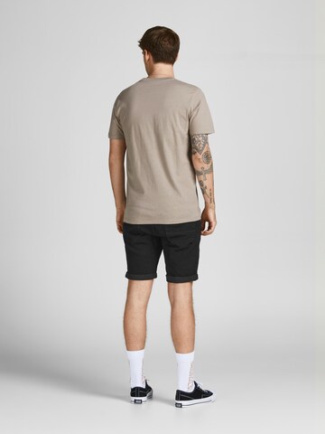 JACK & JONES - regular Vaquero en negro