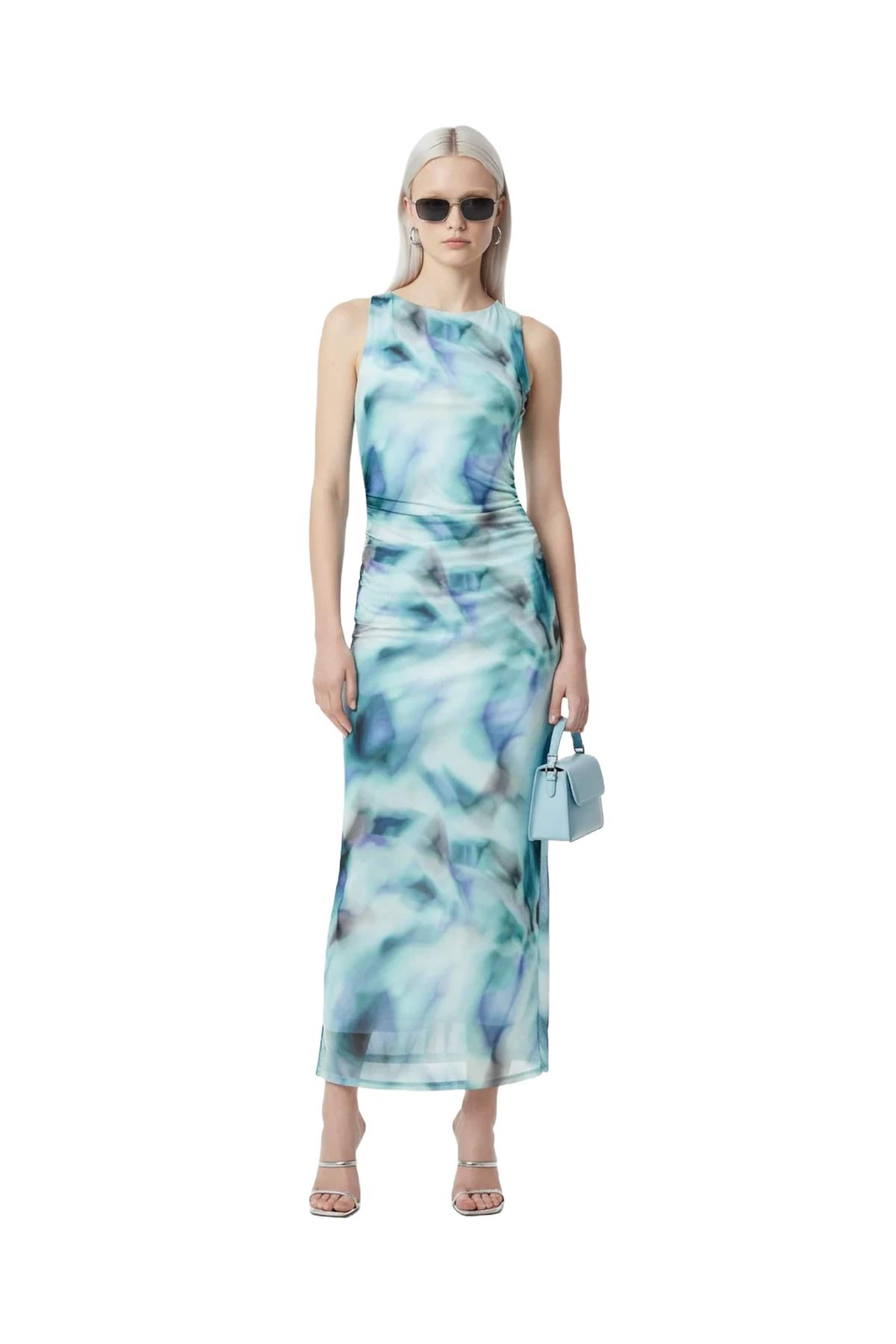 Robe No Matter What en bleu : devant