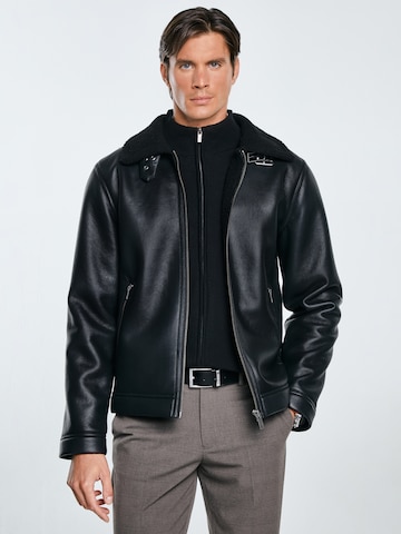 Veste mi-saison BIG STAR en noir : devant