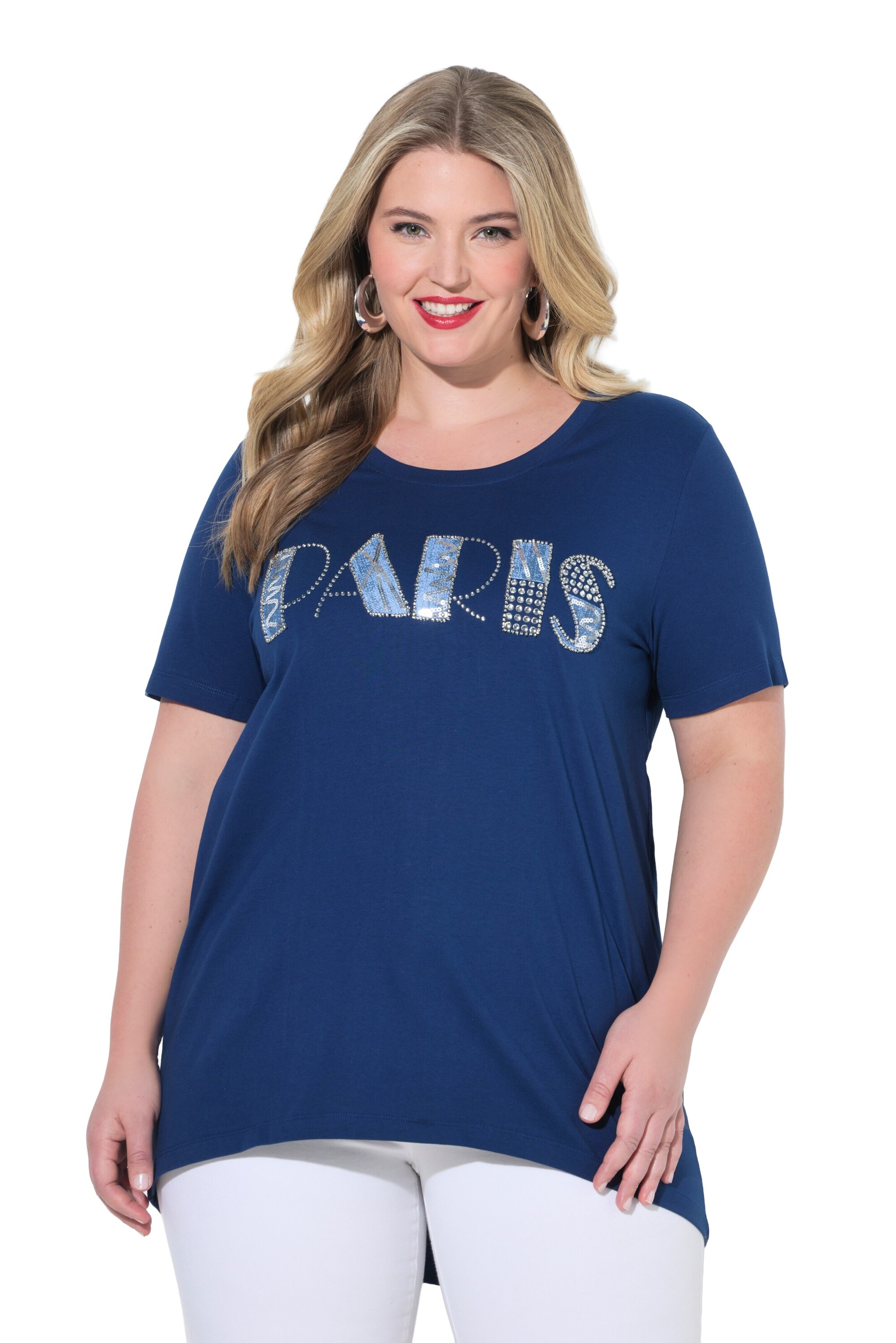 MIAMODA T-Shirt in Blau: Vorderseite