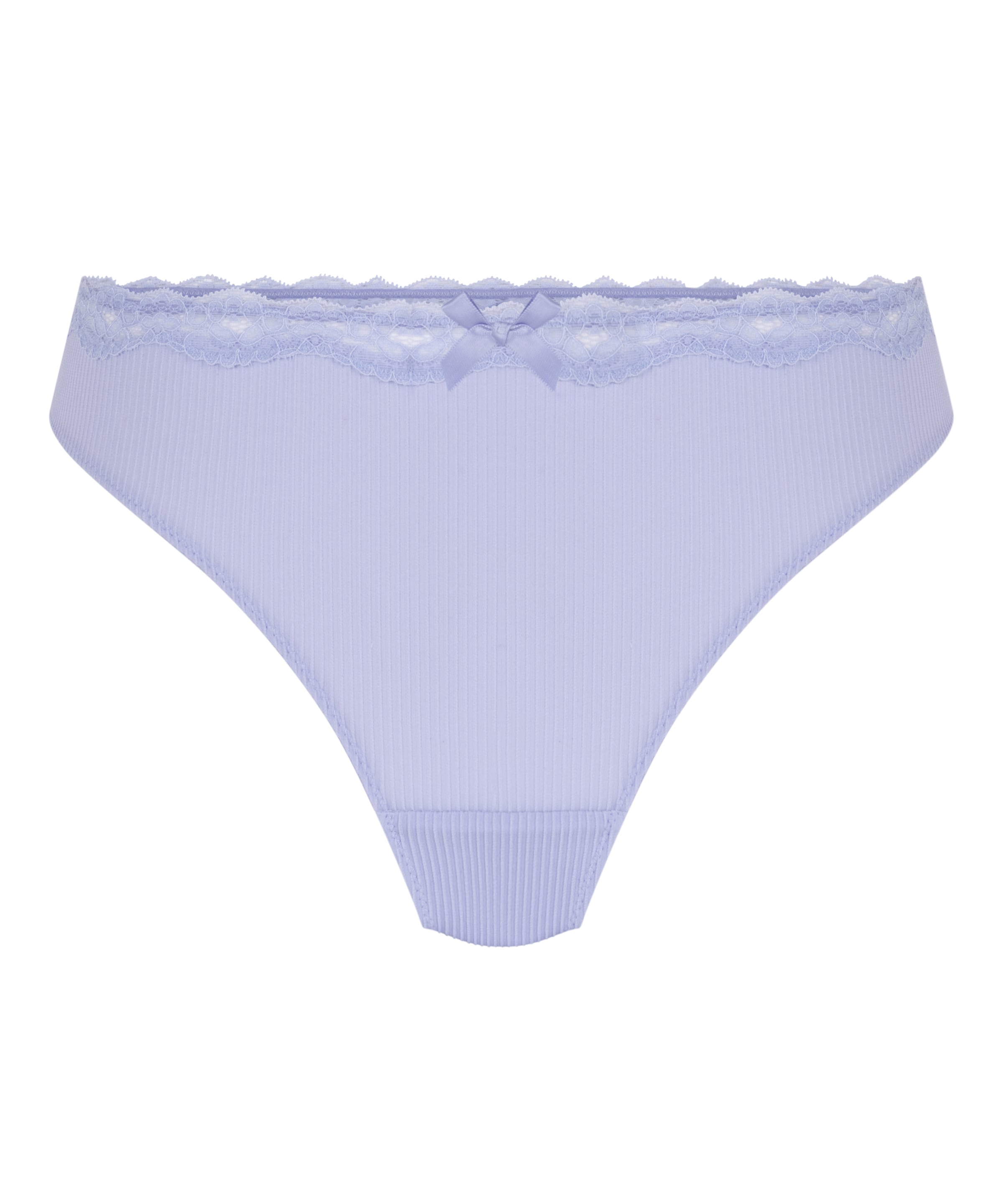 Hunkemöller String in Blau: Vorderseite