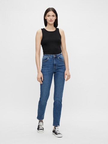 PIECES Skinny Jeans 'Lili' in Blauw