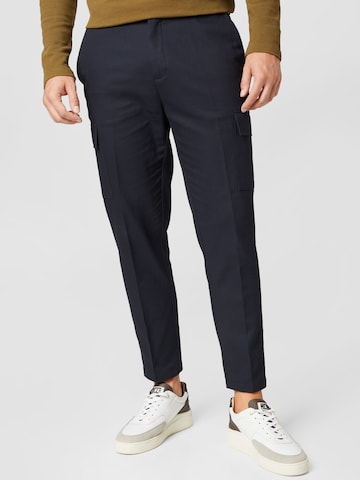 BURTON MENSWEAR LONDON Slimfit Παντελόνι cargo σε μπλε: μπροστά