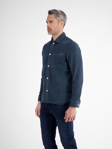 LERROS Regular fit Overhemd in Blauw: voorkant