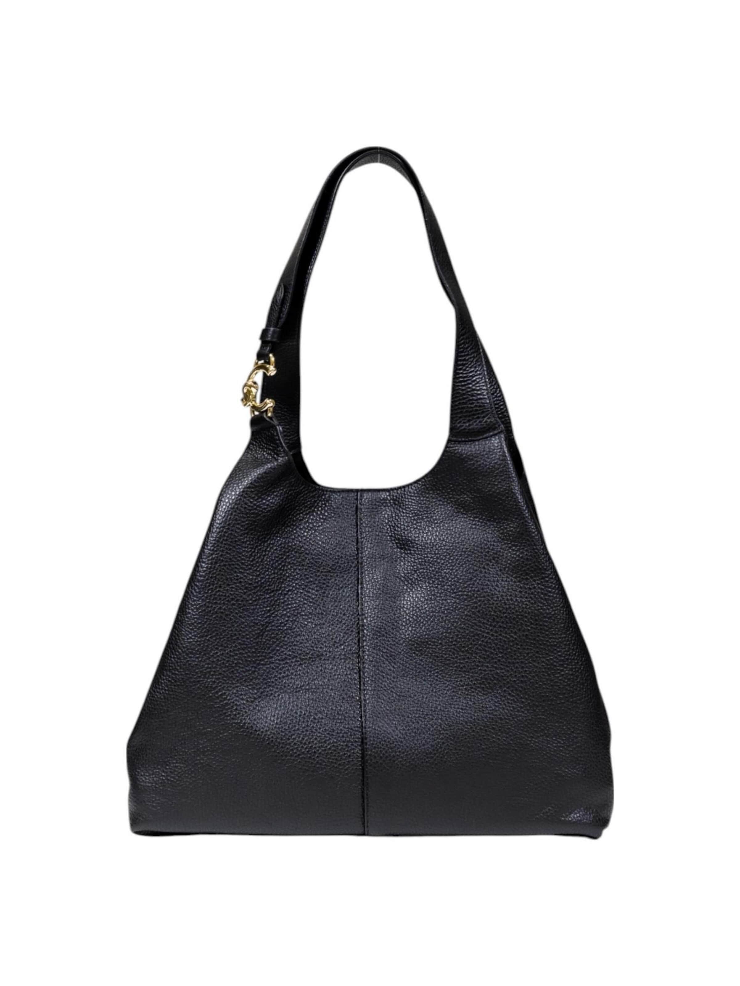 Coccinelle Schultertasche 'COCCINELLE C-EASY E1 SHA 11 01 01'‌‌‌‌ in Schwarz: Vorderseite