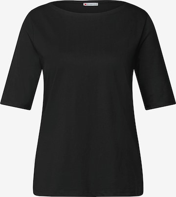 STREET ONE Shirt in Black: front