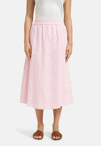 Milano Italy Skirt in Pink: front