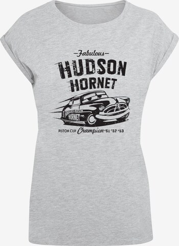 ABSOLUTE CULT T-Shirt 'Cars - Hudson Hornet' in Grau: predná strana