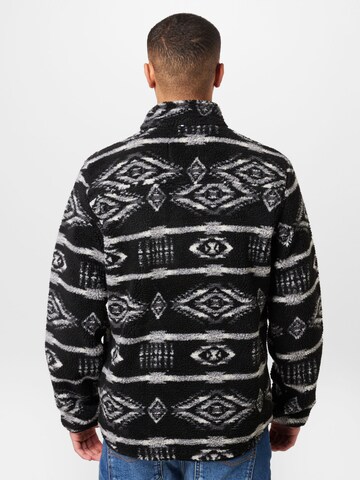 Veste en polaire 'Hugh' Fat Moose en noir