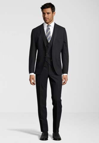 Steffen Klein Slim fit Suit in Black: front