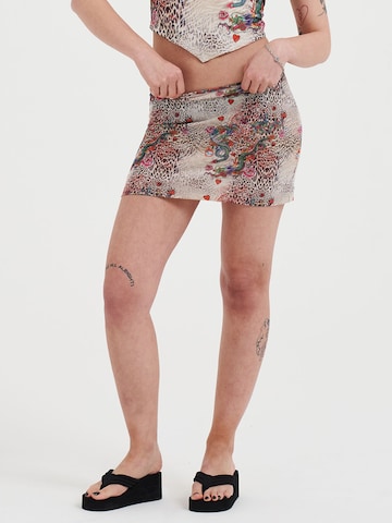 Ed Hardy Юбка в Бежевый