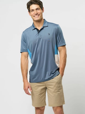 U.S. POLO ASSN. Bluser & t-shirts 'Mik' i blå: forside
