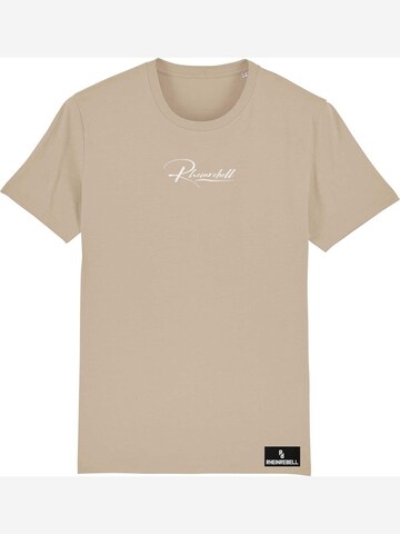 Rheinrebell Shirt 'T Shirt "Faith" Sandfarben' in Beige