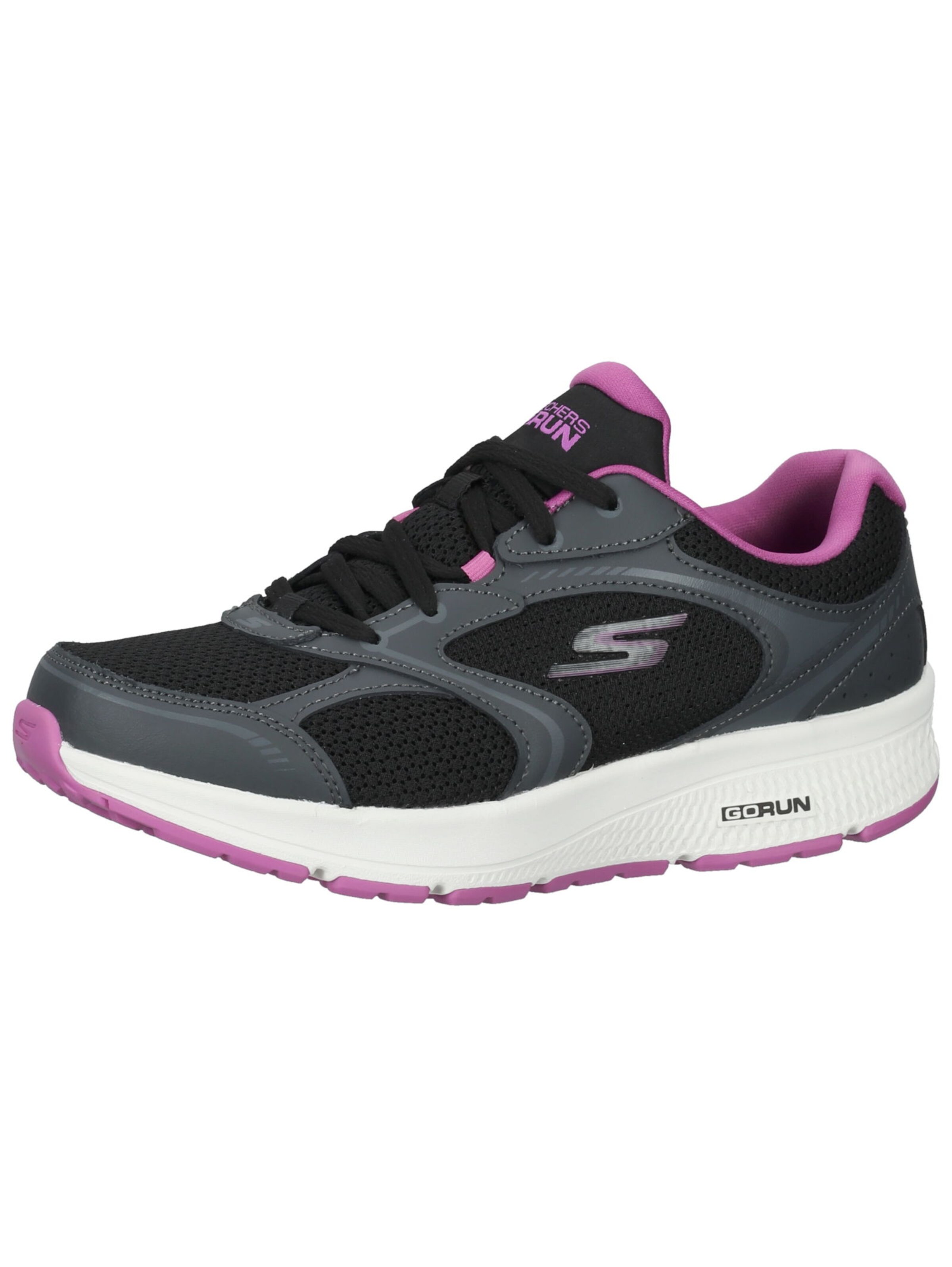 SKECHERS Sneakers laag in Zwart: voorkant
