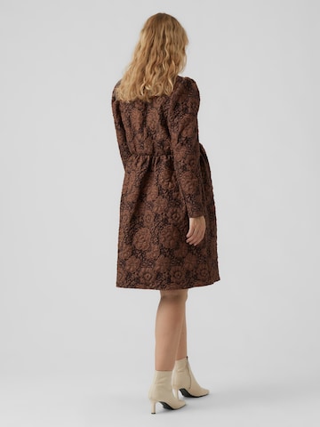 MAMALICIOUS Dress 'AMELY' in Brown